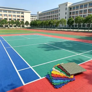 Factory Direct PP Interlocking Floor Tiles for Outdoor Playgrounds and Sports Flooring