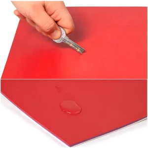 Factory Direct Sales PVC 7.1mm Thick Soft Waterproof Anti Slip Textured Sports Flooring for Event Table Tennis Courts