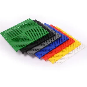 Factory Direct Supply 40 x 40 x 2 cm Anti-Slip Rigid Modular PP PVC Interlocking Garage Floor Tiles