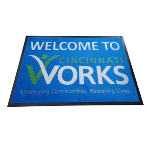 Factory Direct Supply Anti-Dirt Doormat with Waterproof Rubber Backing