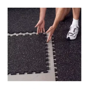 Factory Direct Supply Fast Delivery Non Toxic Interlocking Gym Rubber Floor Mat