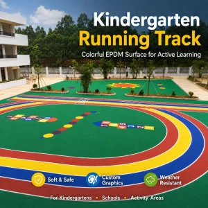 Factory Direct Supply Outdoor EPDM Rubber Playground Flooring Particles
