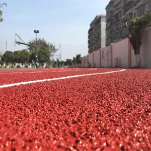 Factory Direct Supply Polyurethane Running Tracks Red 400 Meters Track and Field Synthetic Athletic Running Track Floor