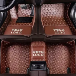 Factory Direct XPE Waterproof Anti-Slip Full-Enclosure 5mm 3D Custom Logo Car Floor Mats