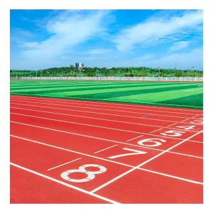 Factory Directly Running Track Flooring Paint Pu Outdoor Athletic Track Full Polyurethane All Plastic Running Track Material