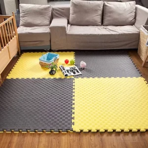 Factory EVA Interlocking Mats Double Color Shock Absorb Taekwondo Foam Anti Slip Waterproof Earthing Splicing Type