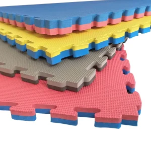Factory Floor Accessory 100*100cm Spring Gym Floor Exercise Mat Yoga Exercise Thick Tatami Interlocking EVA Foam Mat
