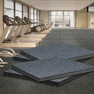 Factory Gym Rubber Flooring Tiles Rubber Slope for Fitness Weight Area