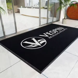 Factory High-End Hotel Entrance Floor Mat Custom Carpet with Customizable LOGO Low MOQ Door Mat
