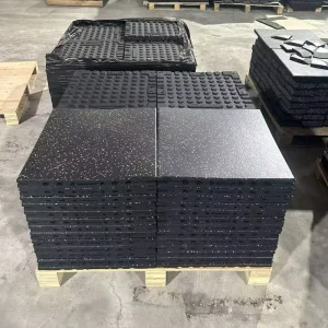Factory High Quality Gym Rubber Floor Wear Resistant Rubber Mat for Laminate Rubber Flooring for Fitness Gym Flooring