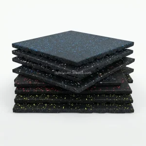 Factory High Quality Rubber Mat Weight Area Rubber Mats Gym Flooring Environmental Friendly Rubber Mats EPDM Gym Floor