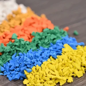 Factory High quality Colored EPDM Rubber Granules Suitable for Playgrounds and Schools