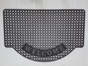 Factory Modern Absorbent Non-Slip PVC Doormat Indoor Outdoor Welcome Pattern Entrance Mat for Home or Hotel Solid Colour