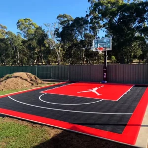 Factory Multi-Function Outdoor Interlocking Suspended Basketball Court Floor Mat PP Plastic Tile Sports Flooring