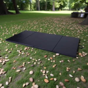 Factory Multi-Functional Folding Leather Fitness Mat for Sitting Training