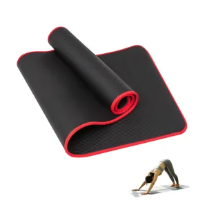 Factory NBR Bound Edge Yoga Mat for Beginners Men Women Fitness Mat Anti Slip Exercise Mat