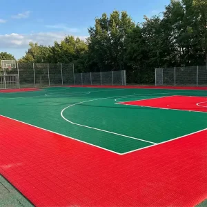 Factory Outdoor And Indoor PP Basketball Sport Court Flooring Interlocking Tiles Portable Assembled Floor