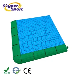 Factory Outdoor Multi purpose Sports Court Flooring Customized Colors Interlocking Tiles for Basketball Badminton