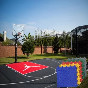 Factory Outdoor and Indoor PP Basketball Sport Court Flooring Interlocking Tiles Portable Assembled Floor