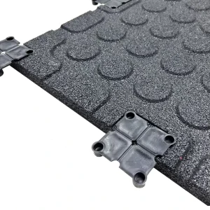Factory Price 1000*1000mm Interlocking Gym Mat Cushioning Taekwondo Puzzle Mats EPDM Rubber Anti Slip for Gym Taekwondo