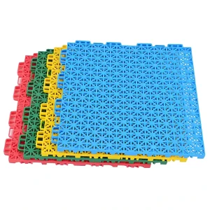 Factory Price Custom Color PP Sports Flooring Tiles Durable Interlocking Pickleball Court for Backyard Outdoor Weather-resistant