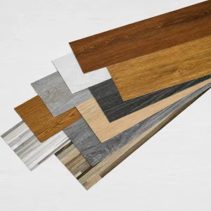 Factory Price Decorative Natural Wood and Composite Plastic Spc Interior Cladding Flutted Wall Panels Boards