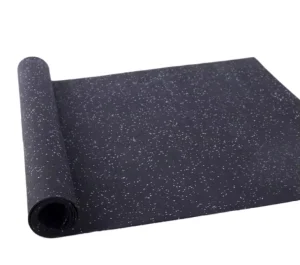 Factory Price Durable EPDM+SBR High Density Rubber Gym Flooring Roll Easy Maintenance Customized Rubber Flooring for Gym