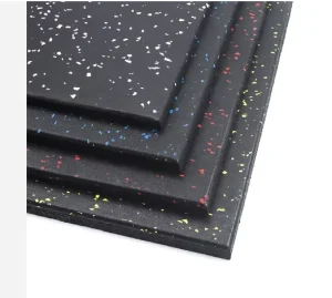 Factory Price Elastic Weight Lifting Gym Rubber Flooring Tiles Gym Rubber Floor Mat With EPDM Granules