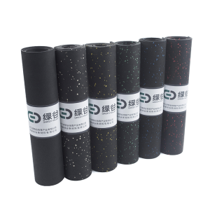 Factory Price Gym Rubber Mat Rubber Fitness Flooring Customizable Gym Exercise Flooring Indoor Rubber Gym Flooring