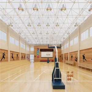 Factory Price Nature Portable System Removable System Basketball Court Maple Sports Solid Wood Flooring