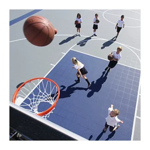 Factory Price Outdoor Basketball Court Games with Environmentally Friendly Interlocking Sports Floor Mats