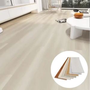 Factory Price SPC Vinyl Click Flooring PVC Plastic Tiles Waterproof Eco Friendly for Living Room Bedroom Gym 5 Year Warranty
