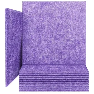 Factory Price Self-adhesive Polyester Sound Absorbing Acoustic Wall Panels for Office & Studio