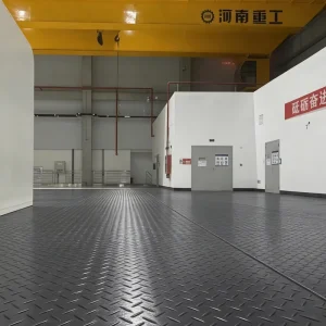 Factory Production Workshop Floor Anti-Slip Protective Mat PE Material 1mm 2mm 3mm Thickness Options
