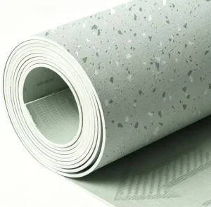 Factory QA Verified Eco-Friendly Vinyl Plank Waterproof Wide-Size PVC Flooring Plain Indoor Use Kitchen Hospital School Office