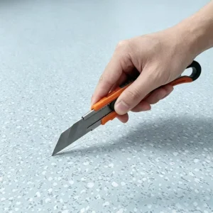 Factory QA Verified Eco Friendly Vinyl Roll Waterproof Wide Size PVC Flooring Plain Indoor Use School Office Kitchen Hospital
