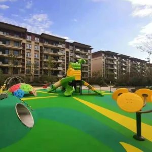 Factory Rubber Floor outdoor Playground Safety Rubber Flooring