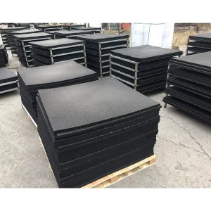 Factory Sales Large Gym Exercise Mat OEM Eco-friendly Gym Rubber Mat Thick Gym Mat