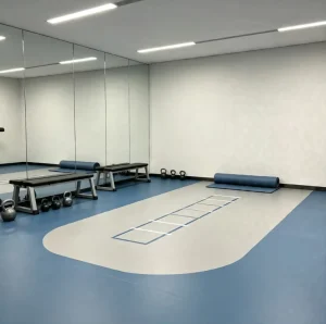 Factory Self-Adhesive Fireproof Waterproof PVC Vinyl Plank Flooring for Kitchen and Hospital