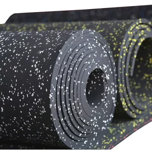 Factory Supply Durable 12mm Thick EPDM Gym Sheet Recycled 3mm/4mm/5mm Anti-Slip Rubber Roll Flooring for Outdoor Use Rubber Mats