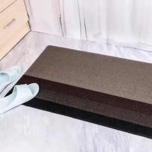 Factory Supply Luxury Reversible Anti-Slip Waterproof Handmade Woven Entrance Carpet Mat Custom Door Mat Braided Tufted Washable