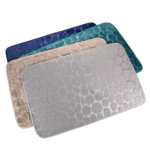 Factory Thickened Pebble Bathroom Absorbent Non-Slip Floor Mat