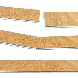 Factory Wear Resistant Flooring Wood Grain Rigid Core Spc Flooring Pvc Building Flat Board Waterproof Spc Flooring
