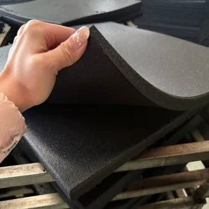 Fast Shipping Durable Sports Training Mat Rubber Flooring 15MM Thick SBR Rubber Tiles for Outdoor Playground