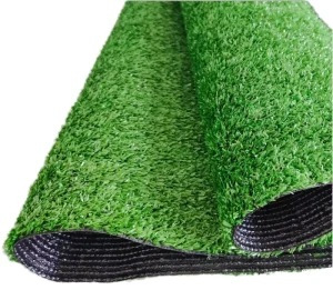 Faux Sward Flooring System with Rapid Drainage Holes and Anti-Slip Plastic