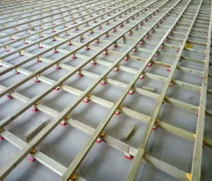 Fiba Indoor Approved Wood Basketball Sports Flooring Synthesis Wooden Court Tile Floor Hardwood Solid Wood Maple Flooring