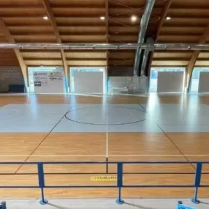 Fiba Wooden Sports Floors Futsal Indoor Football Soccer Field Side Futsal Stadium Court