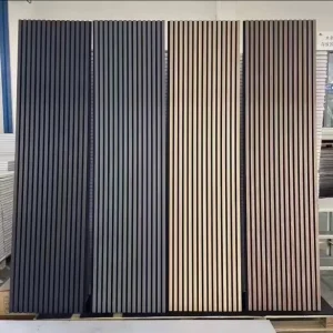 Fiber Wood Panels Interior Akupanel Sound Absorbing Acoustic Wood Panels Soundproof Wall Panel