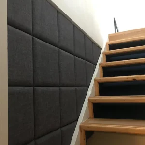 Fire Resistant Fabric Wrapped Acoustic Panel Soundproof Wall Board for Meeting Room Hotel Lobby and Cinema