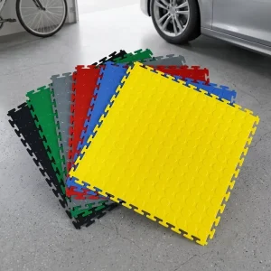 Fire Resistant PVC Soft Plastic Flooring for Commercial & Home Garage Factory Direct